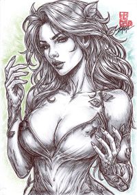 Image for Poison Ivy - TOXIC BLOOM / Bazal. 8,3x11,7 in.