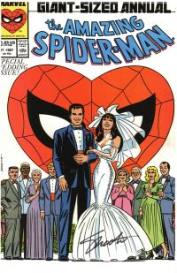 Image for AMAZING SPIDER-MAN ANNUAL #21 COVER PRINT w/ COA SIGNED JIM SHOOTER