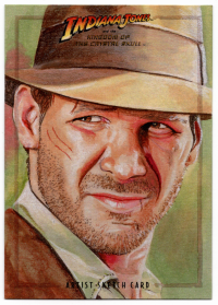 Image for Indiana Jones Kingdom of the Crystal Skull Sketch Card