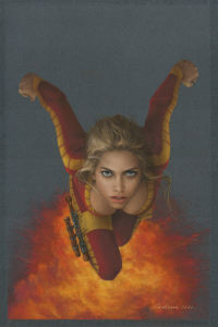 Image for Barbarella vol.2 #9 - original cover art by Celina