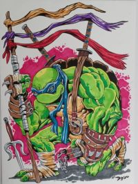 Image for Leonardo (teenage mutant ninja turtles) by Dogo Alvarez