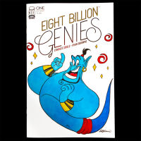 Image for Eight Billion Genies #1 Blank Variant Aladdin Cover Sketch