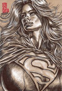 Image for Supergirl - Daughter of Tomorrow / Bazal. 8,3x11,7 in