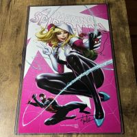 Image for 11x17 Spider-Gwen and Miles Morales signed print Tyler kirkham 