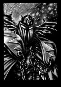 Image for JUDGE FEAR - Dark Judge from 2000AD / Judge Dredd - by PAUL SWAIN