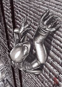 Image for RISE, SPIDER-BOY! / Bazal. 11,7x16,5 in. 