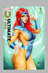 Image for Arttrober 2025 Day 23- Jean Grey (X-Men)