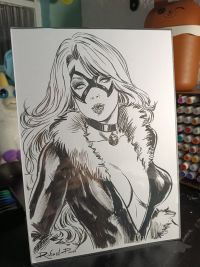 Image for Black Cat 9x12 by Rafael Paiva