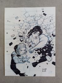 Image for She Hulk and Kitty pride by Juan Bobillo