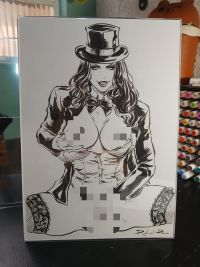 Image for Zatanna 9x12 by Rafael Paiva
