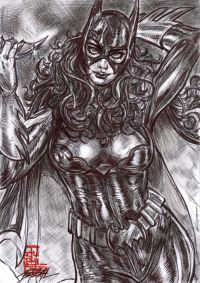 Image for Batgirl - BLADE OF GOTHAM  / Bazal. 11,7x 8,3 in. 