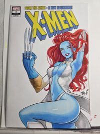 Image for "Claws & Curves" Mystique Sketch Cover by Smo-G