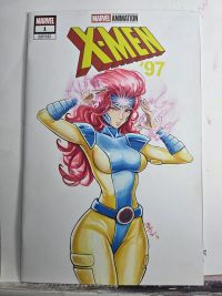 Image for "Head game strong" Jean Grey Sketch Cover by Smo-G 