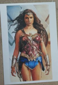 Image for Wonder woman  Art '9x12' by Edi Santos