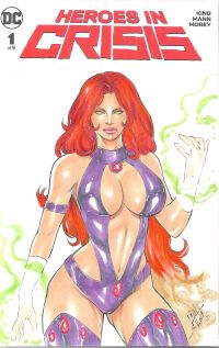 Image for Starfire Heroes in Crisis Sketch Cover