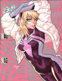 Image for Ghost Spider Gwen Sketch Cover Spread