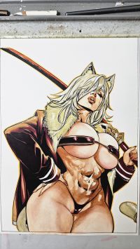 Image for Gislaine Mushoku tensei Pin Up 9x12Illustration