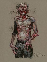 Image for Zombie with Bloated Stomach by Vince Locke