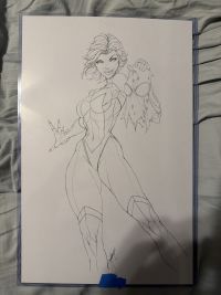 Image for Invincible Cosplay Sketch by Jamie Tyndall