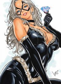 Image for Black Cat  Anime Pin Up (09"x12")