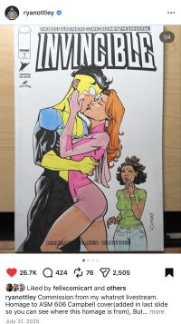 Image for Invincible Sketch by Ryan Ottley
