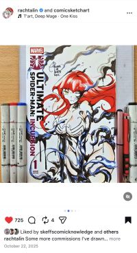 Image for Rachta Lin Venomized Mary Jane Sketch Cover
