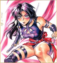 Image for Psylocke Marvel Rivals Shikishi