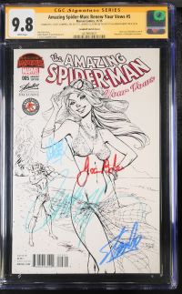 Image for Amazing Spider-Man Renew Your Vows #5 Campbell Sketch Cover CGC 9.8