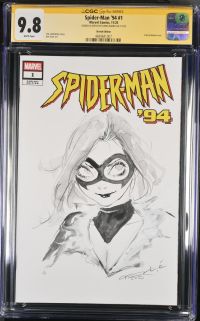 Image for Spider-Man '94 #1 Black Cat Sketch by Genki