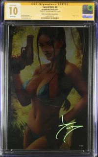 Image for Con Artists #4 Cover CGC 10 Signed