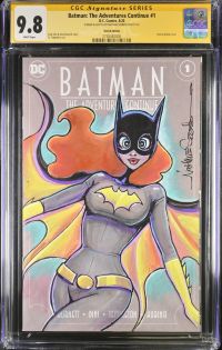 Image for SZERDY Batman: The Adventures Continue #1 Batgirl Sketch Cover