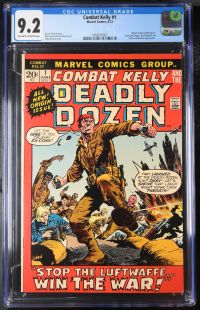 Image for Combat Kelly and the Deadly Dozen #1 CGC 9.2