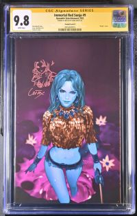 Image for Immortal Red Sonja #9 CGC 9.8 signed and sketched by Leirix Li