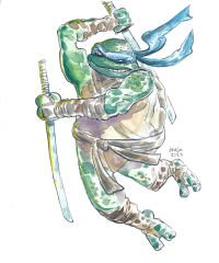 Image for Leonardo (Ninja Turtles) by Germán Genga