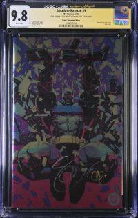 Image for Absolute Batman #5 Calgary Expo Exclusive Foil CGC 9.8 Signed by Clay Mann & Scott Snyder