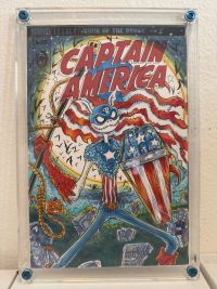 Image for Captain America Jack Skellington Sketch Cover by Josh Lyman
