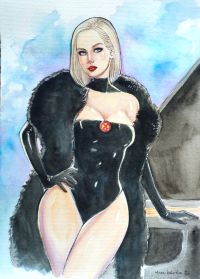 Image for 3 Sexy Pinups Original Art 9x12