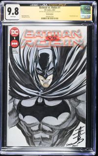 Image for Satoshi Shiki  Batman vs. Robin #1 Sketch Cover