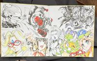Image for Manga artist jam on Gatefold shikishi