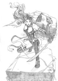 Image for Original Psylocke Art 11x17