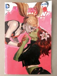 Image for Harley Quinn & Poison Ivy - Acrylics on Harley Quinn valentines day specialBlank Variant 