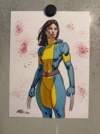 Image for Mike Hawthorne's ART & LOVE Day 11: X-23!