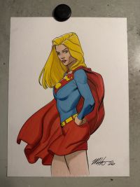 Image for Mike Hawthorne's ART & LOVE Day 12: Supergirl!