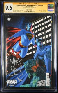 Image for Batman/Superman World's Finest 2024 Annual #1 CGC 9.6 Signed
