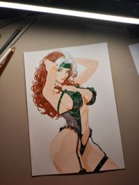 Image for Rogue - Original Art 09X12 150g