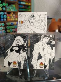 Image for 3- Xgirls Sketch Cards by Jack