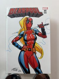 Image for Mike Hawthorne's ART & LOVE Day 13: Lady Deadpool!