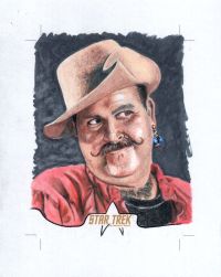 Image for Star Trek Harry Mudd sketch card
