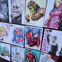 Image for 2024 UpperDeck Spider-man Renditions Sketch Card Lot