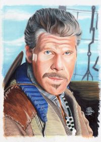 Image for Ron Perlman from the Magnificent 7 Series commission